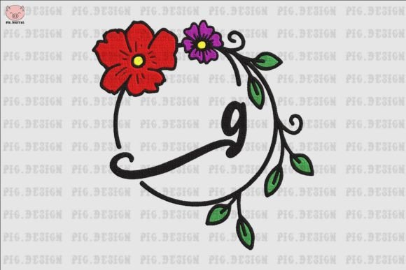Flower Font G Embroidery Review