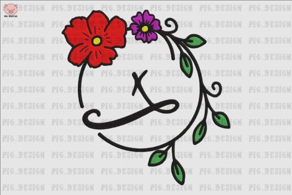 Flower Font X Embroidery Review