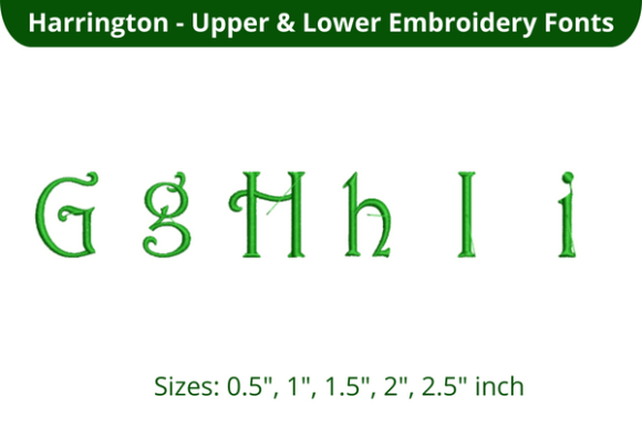 Harrington Font GHI Review