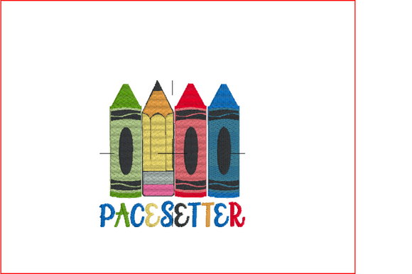 Pencil and Crayon Crest